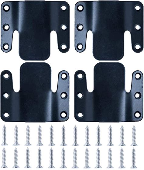 screws for metal connector brackets|Amazon.com: Furniture Connectors.